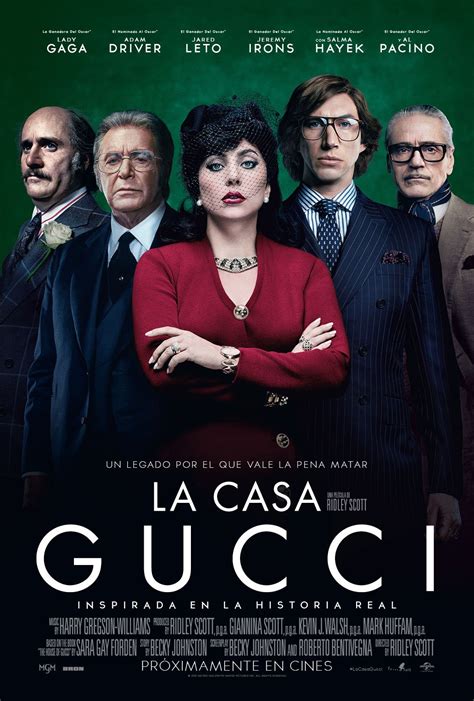 casa gucci pelicula online latino|Película: La casa Gucci (House of Gucci) .